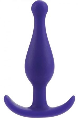 Booty Call Booty Rocker Silicone Anal Plug Purple