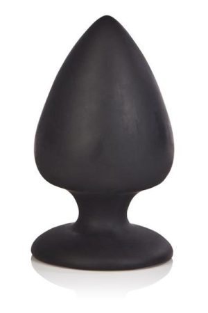 Silicone Plump Plug Black