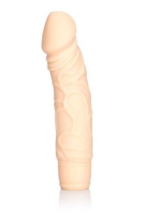 Silicone Studs Woody Ivory Beige Vibrator