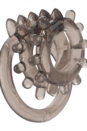 Dr Joel Kaplan Support Master Double Pleasure Cock Ring Smoke