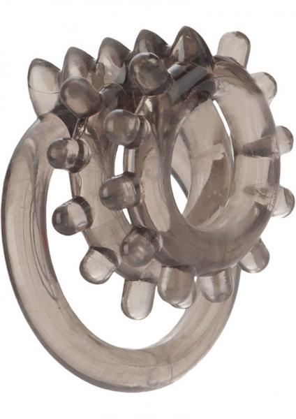 Dr Joel Kaplan Support Master Double Pleasure Cock Ring Smoke