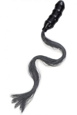 Colt Stallion Tail Ribbed Black Butt Plug