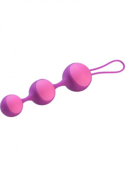 Stella III Graduated Kegel Ball Set Silicone - Pink