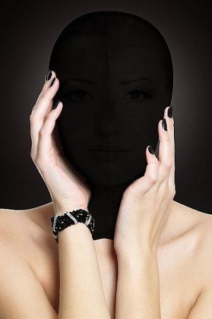 Ouch Subjugation Mask Black O/S