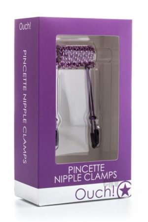Ouch Pincette Nipple Clamps Purple
