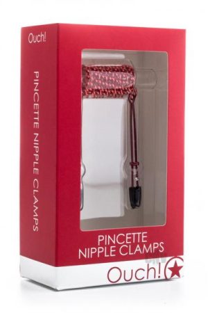 Ouch Pincette Nipple Clamps Red