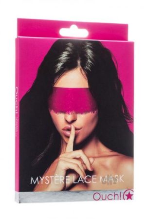 Ouch Mystere Lace Mask Pink
