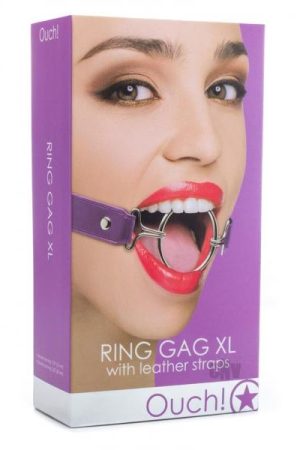 Ouch Ring Gag Xl Purple