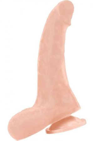 Star Performers Series Stunt Man Dildo Waterproof Flesh 6.75 Inch