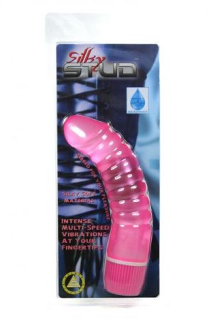SILKY STUD PINK VIBRATOR