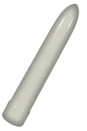 Lady's Mood 7 Inches Plastic Vibrator Ivory