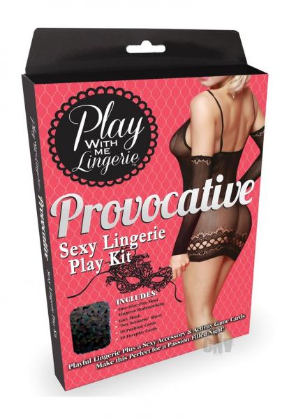 Play With Me Provocative Lingerie Set Game