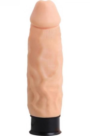 Skinsations Thick Vibra-Flex 6 inches Dildo Beige
