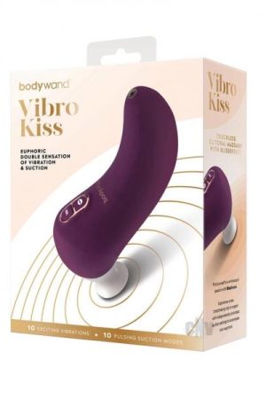 Bodywand Vibro Kiss Purple/white