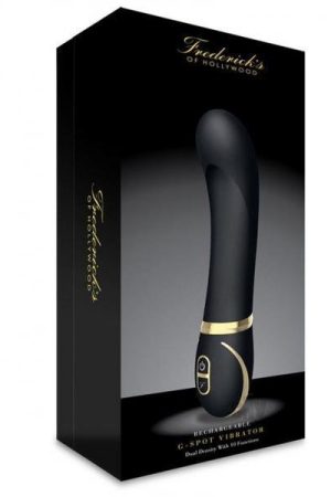 Foh Rechargeable Gspot Vibe Black