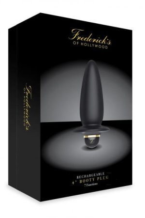 Foh Rechargeable 4 Booty Plug Blk