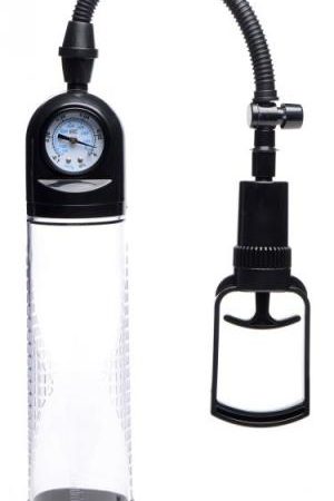 Trigger Penis Pump With Built In Pressure Gauge