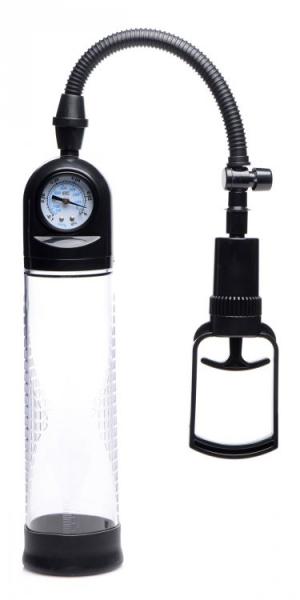 Trigger Penis Pump With Built In Pressure Gauge