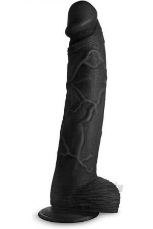 Mc Hung Harry Dildo W/balls 11.75 Black