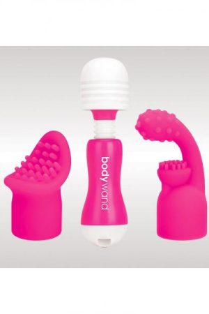 Bodywand Mini Massager with 2 Attachments Pink
