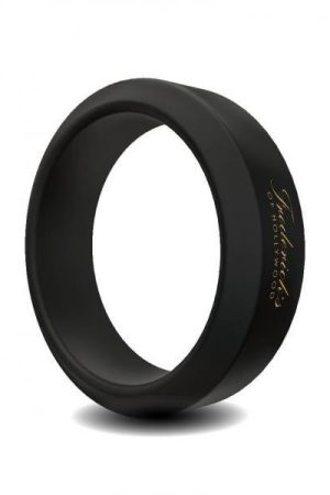 Frederick's of Hollywood Silicone Non-Vibrating  C-Ring Black