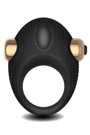Frederick's of Hollywood Couple`s Vibrating C-Ring Black