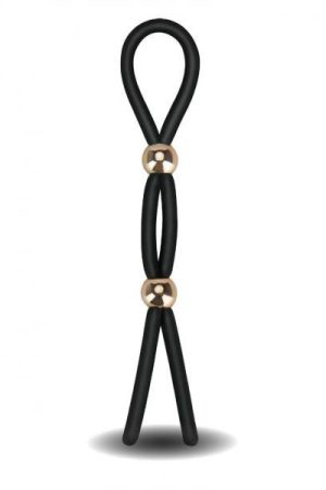 Frederick's of Hollywood Silicone Stamina Lasso Black