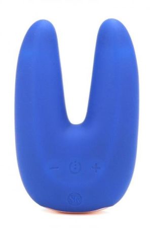 Dual Motor Clitoral Vibrator - Blue