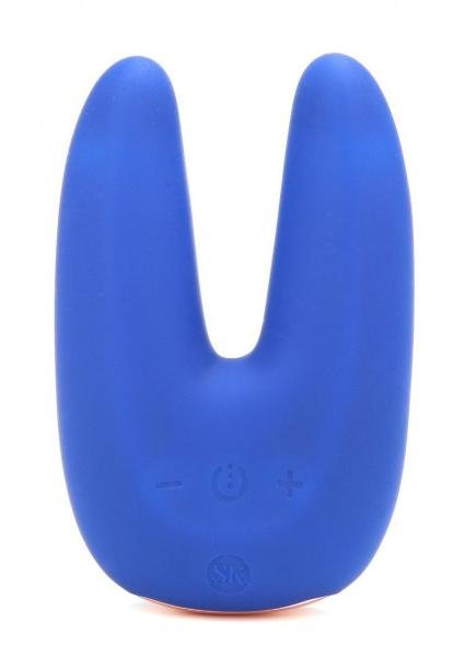 Dual Motor Clitoral Vibrator - Blue