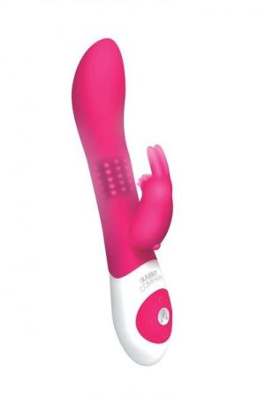 The Beaded Rabbit Vibrator Hot Pink
