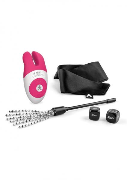 Lay-On Rabbit Tickle And Tease Couples Play Time Set