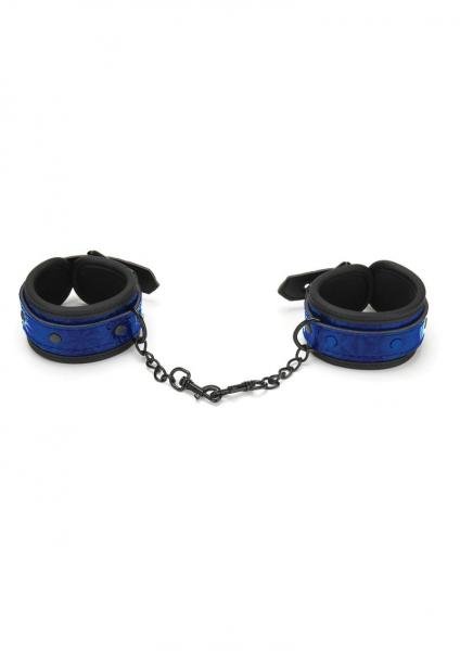 Ws - Diamond Hand Cuff - Blue