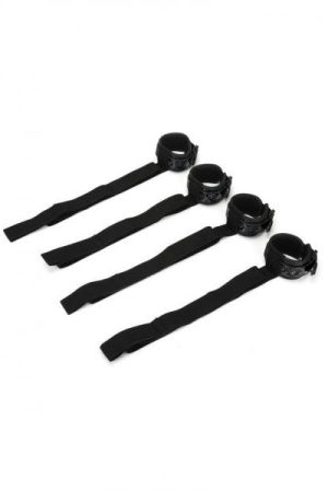 Ws - Diamond Bed Ties - Black