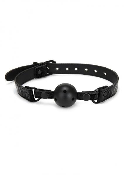 Ws - Diamond Ball Gag - Black