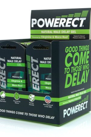 Powerect Natural Male Delay Gel Foil 5Ml 36Pc With Pos