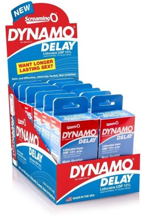 Dynamo Delay Spray 12 Pk Pop Box