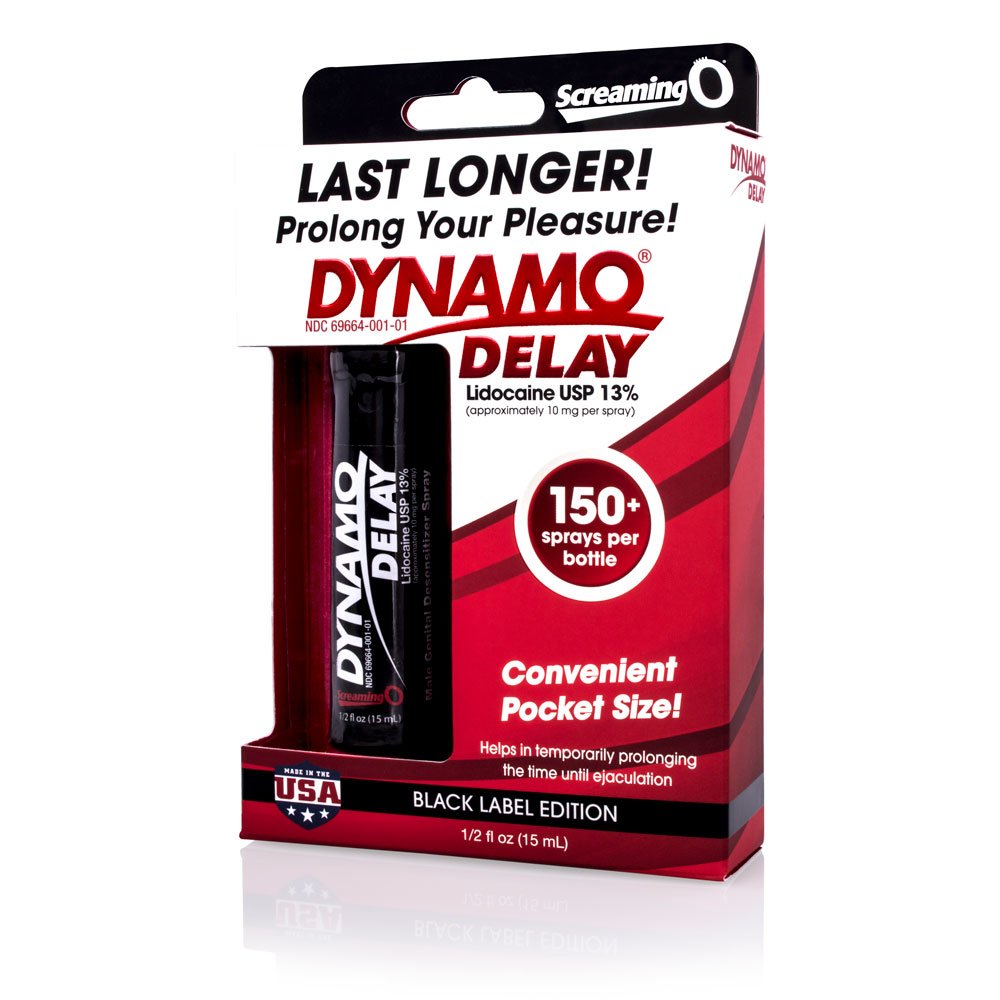 Screaming O Dynamo Delay Spray Black Series 6Pc Display - Image 2
