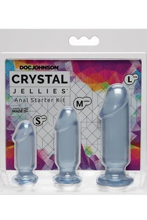 Crystal Jellies Anal Starter Kit - Clear