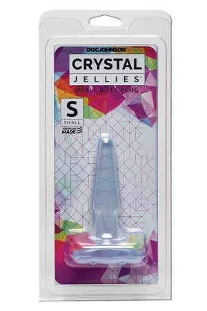 Crystal Jellies Jelly Butt Plug Small - Clear