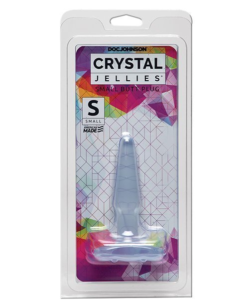 Crystal Jellies Jelly Butt Plug Small - Clear
