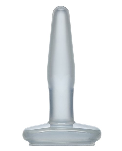 Crystal Jellies Jelly Butt Plug Small - Clear - Image 2