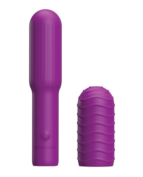 Pocket Rocket Elite Rechargeable W/removable Sleeve - Purple - Image 2