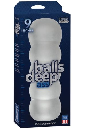 Balls Deep 9 Inches Ass Stroker Frost