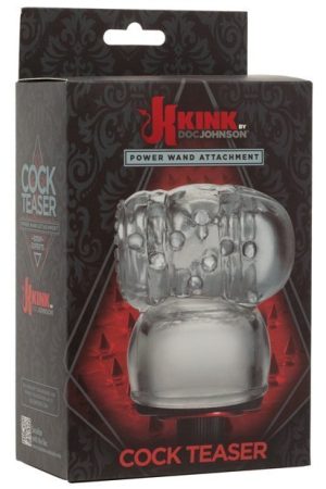 Kink Wand Cock Teaser Attachment Clear