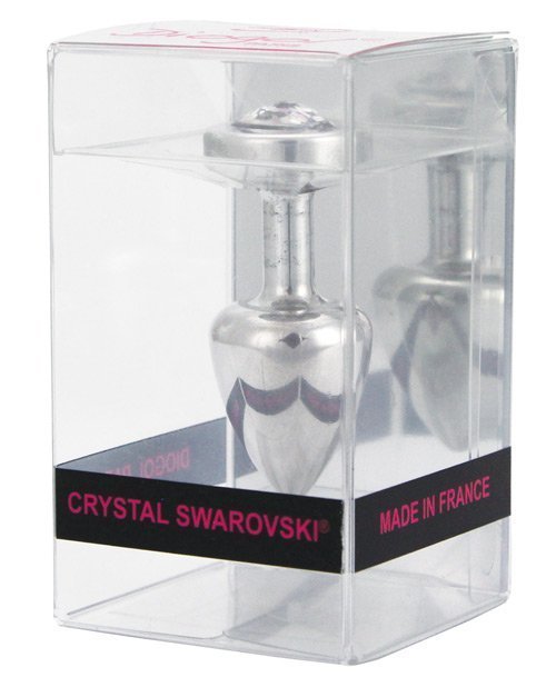 Diogol Anni R Cat's Eye T1 Butt Plug Crystal Silver - Image 2