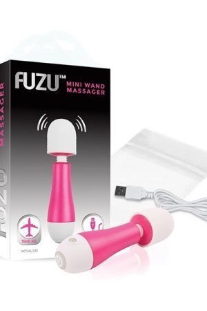 FUZU RECHARGEABLE & TRAVEL SIZE MINI WAND PINK