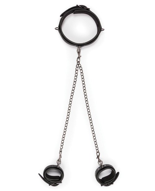 Easy Toys Collar & Ankle Restraint Set Black - Image 2