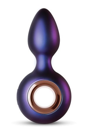 Hueman Deep Space Vibrating Anal Plug - Purple
