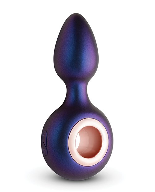 Hueman Deep Space Vibrating Anal Plug - Purple - Image 2