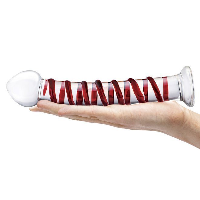 Glas 10 Mr. Swirly Dildo "